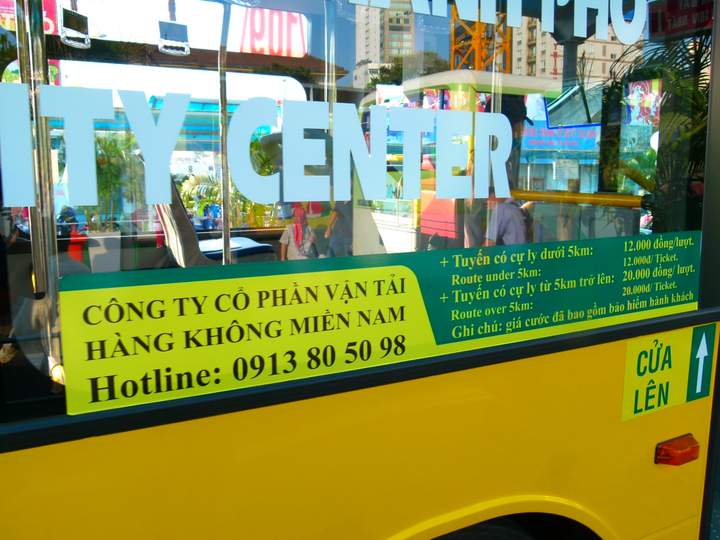 bus to Ho Chi Minh Airport