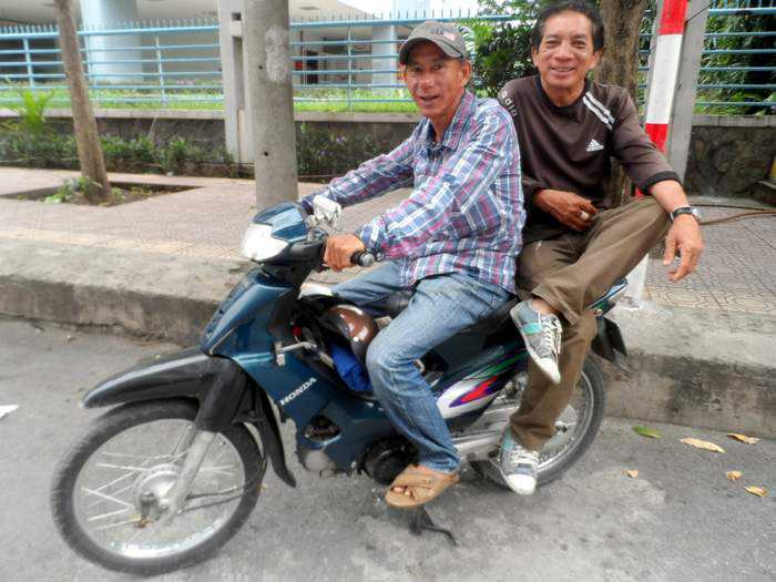 Xe Om - Motorbike taxis in Saigon