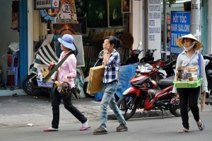 Street life - Ho Chi Minh City. Photo Courtesy of David Lyonz