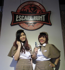 Waiting room. Escape Hunt Experience