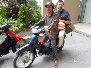 Xe Om Motorbike taxi Saigon